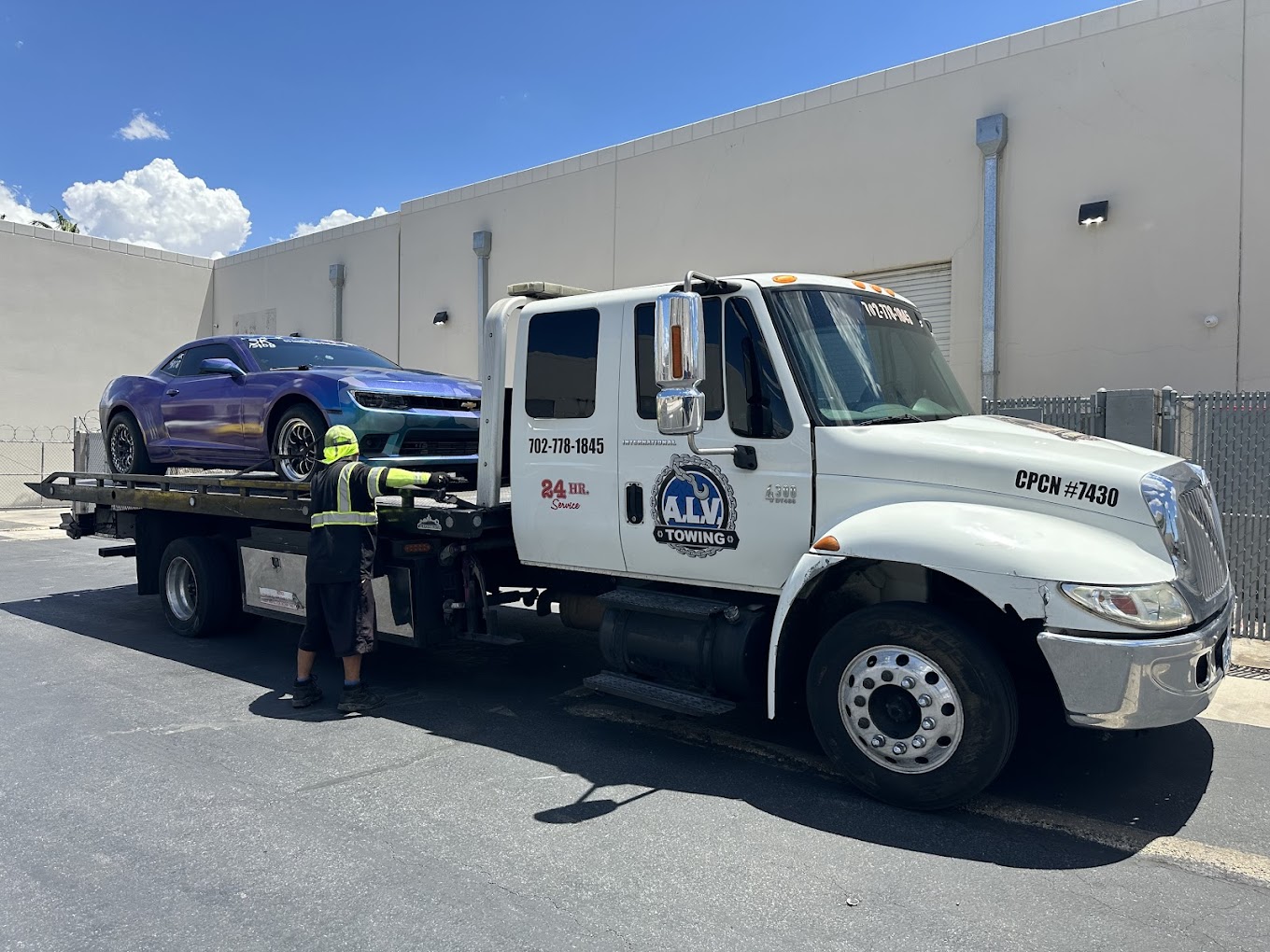 A.L.V. Towing - Reliable Roadside Assistance and Towing in Las Vegas