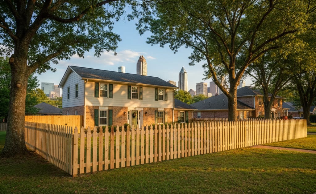fence installation in Atlanta