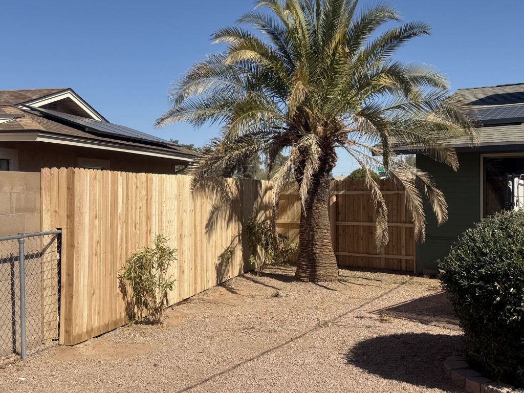 commercial fence installation Air Budget Fence