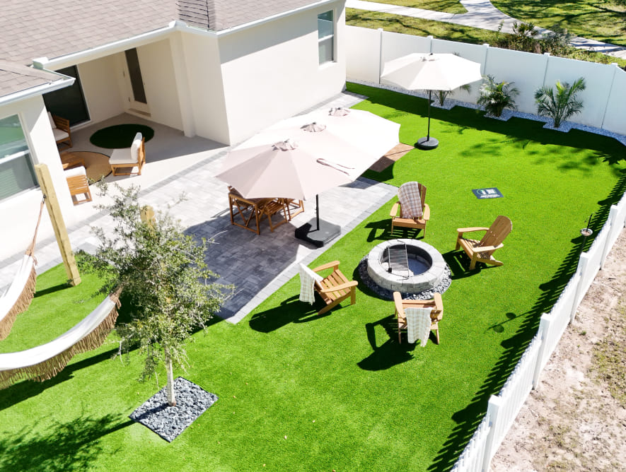 low maintenance yards Central Florida