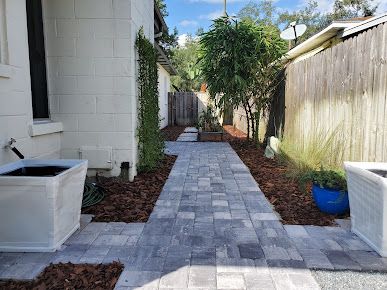 About planters and hardscape Central Florida