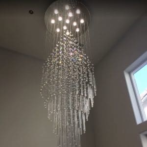 LED lighting installation Paradise