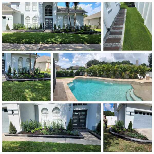Gallery image 10 — artificial turf installation Mora's Landscaping LLC