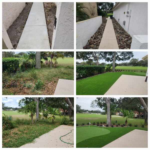 Gallery image 3 — artificial turf installation Mora's Landscaping LLC