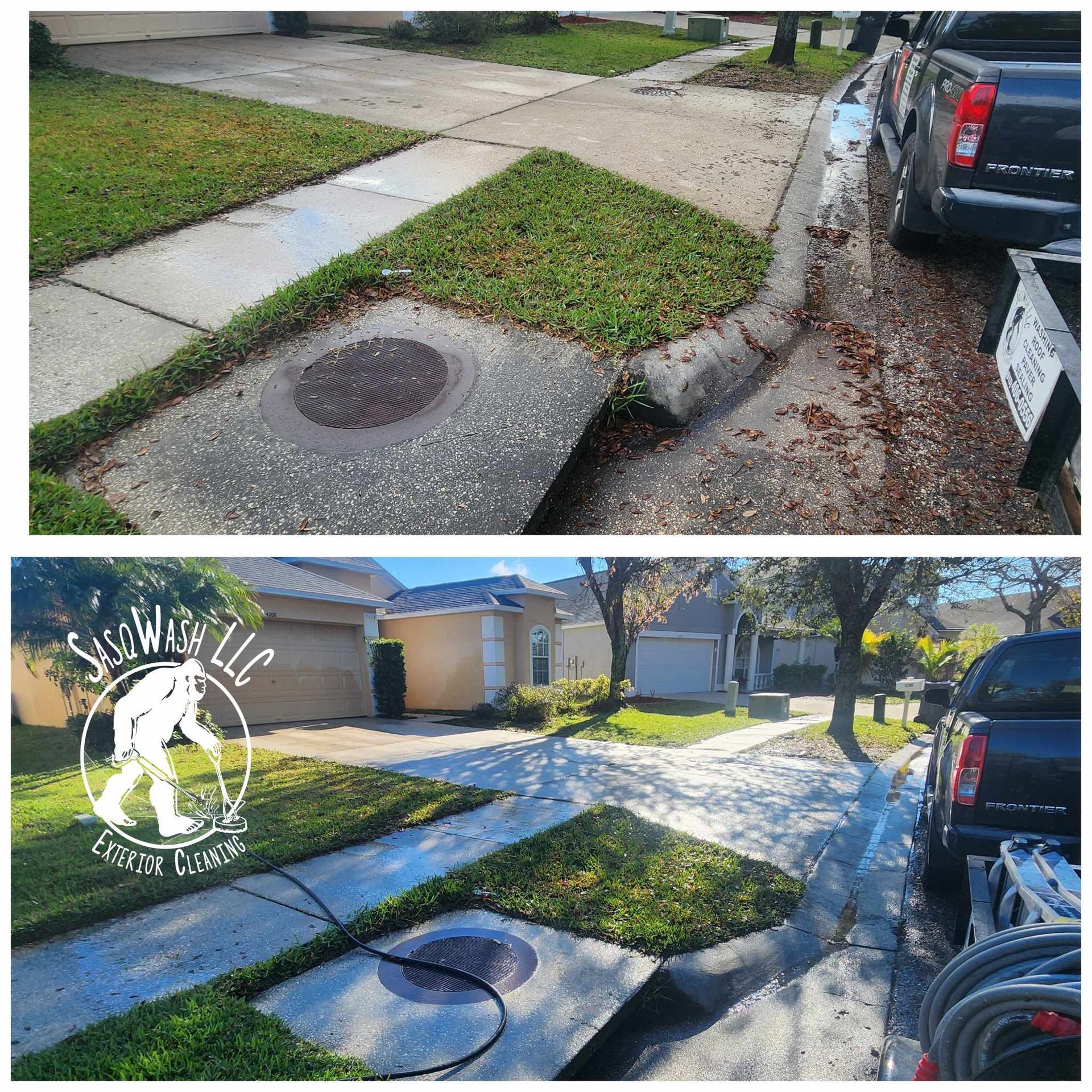Gallery image 2 — deck cleaning and sealing Brandon