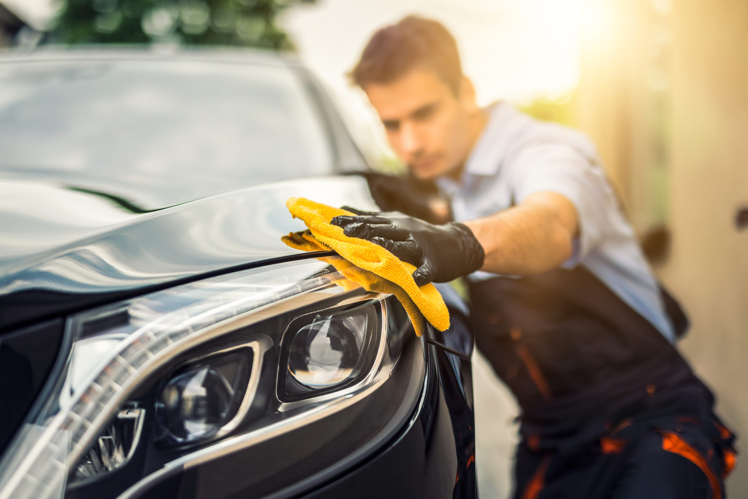 exterior hand wash and wax San Antonio, TX