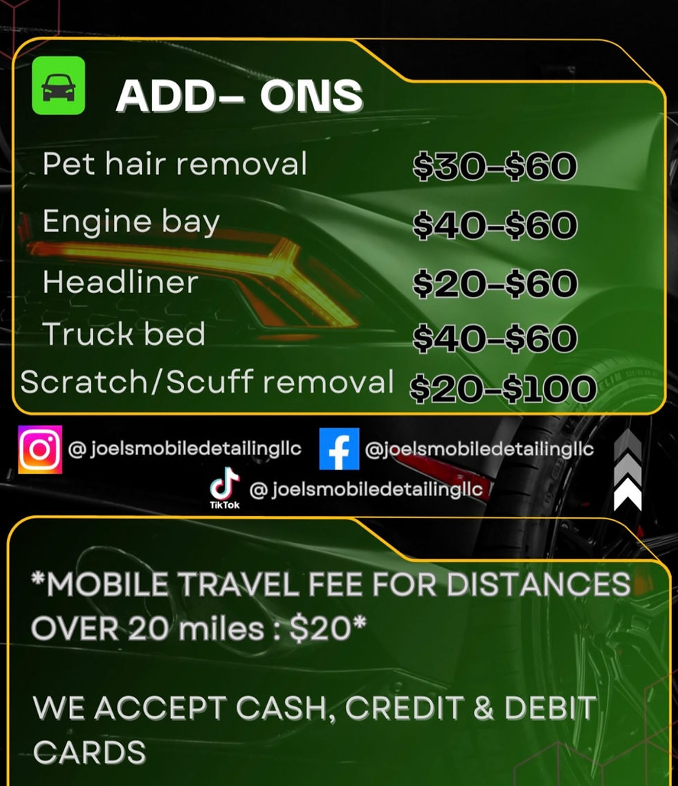 car grooming near me