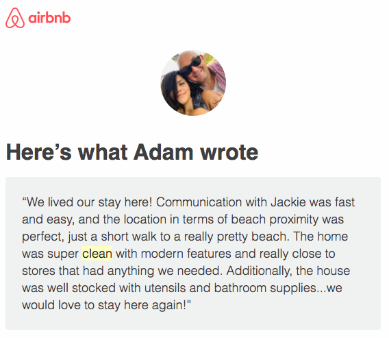 Airbnb cleaning service in Happy Host Vacation Rental Cleaning
