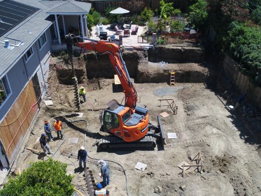 retaining wall concrete Mountain View
