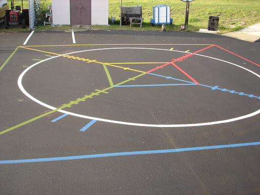 basketball court striping San Antonio