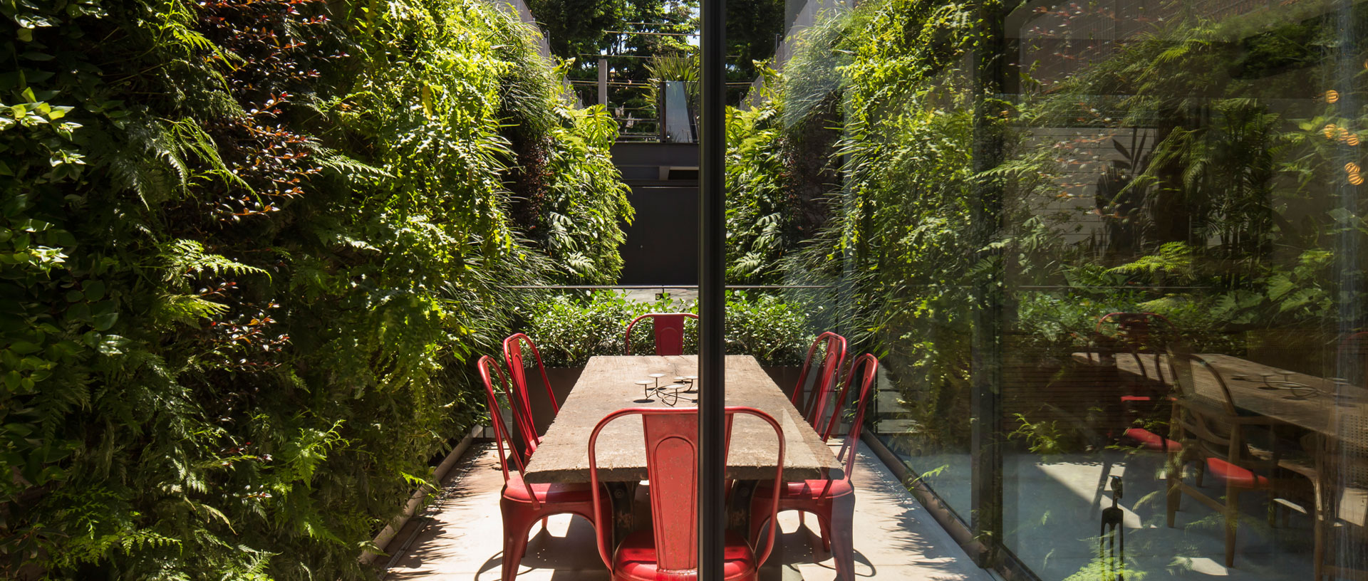 Gallery image 2 — green wall installation Miami