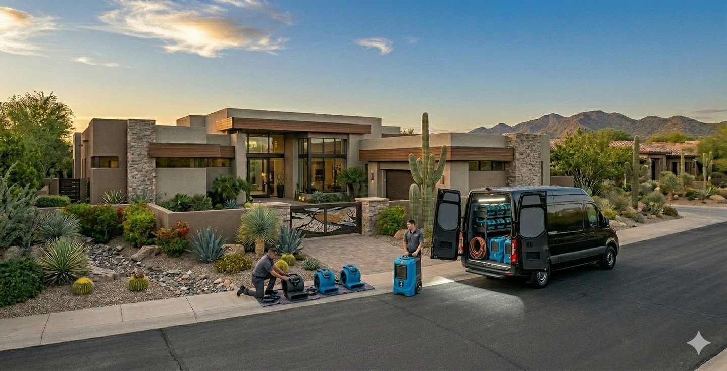 crawl space drying Phoenix