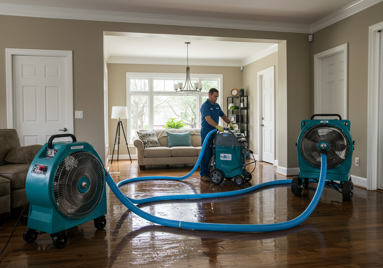 Gallery image 5 — burst pipe restoration Round Rock