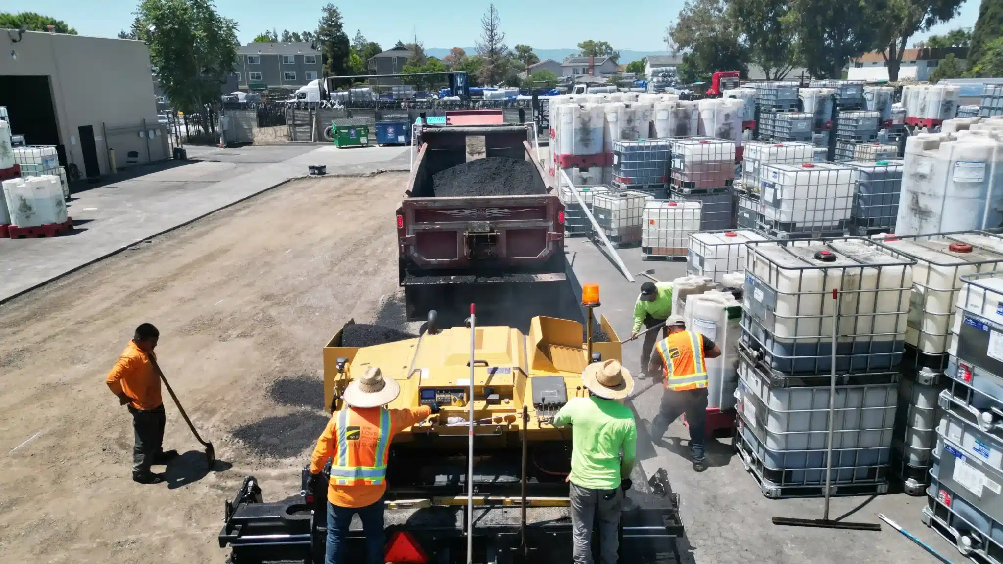 industrial paving services Santa Clara County