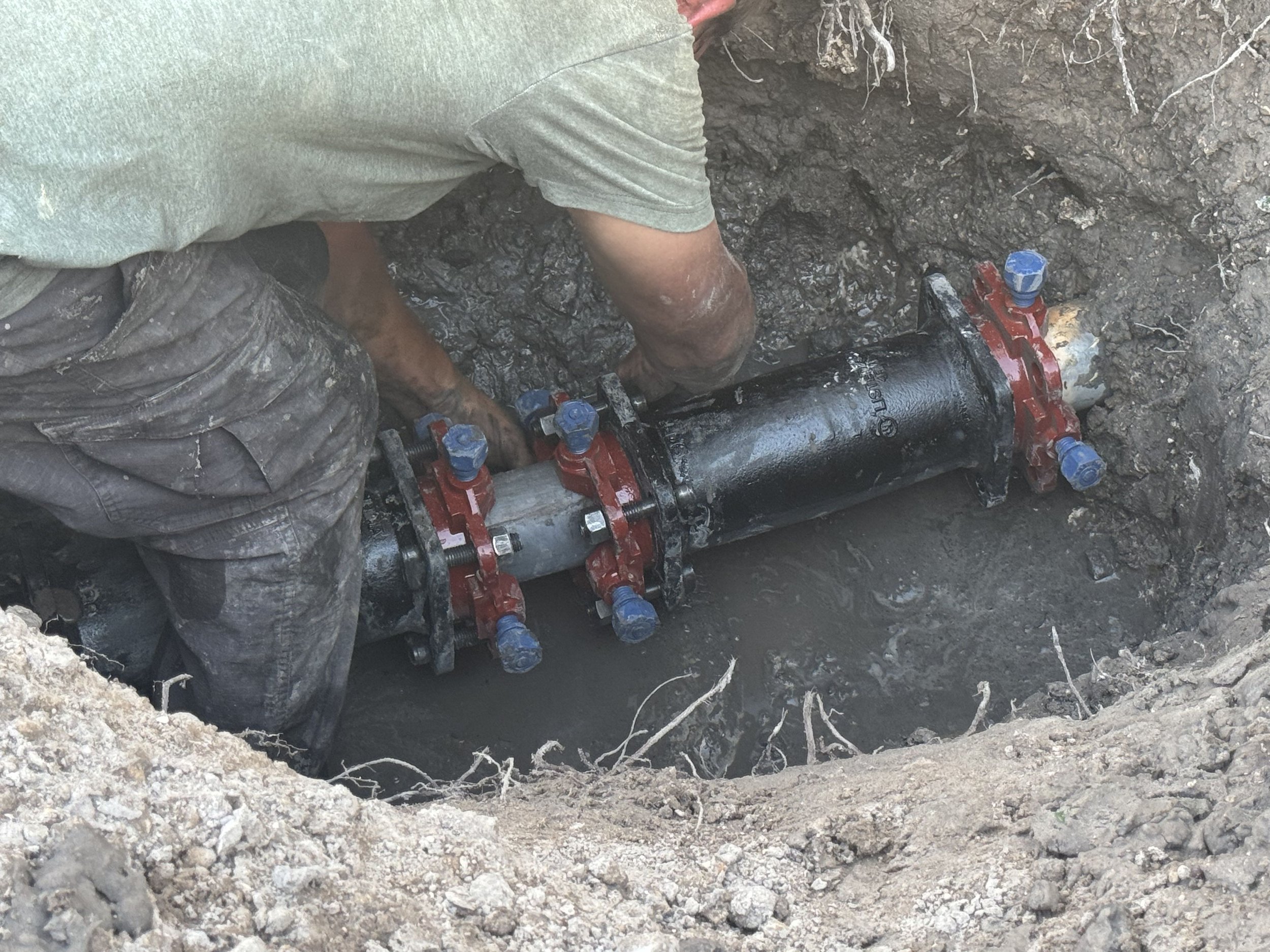 gas line plumber near me