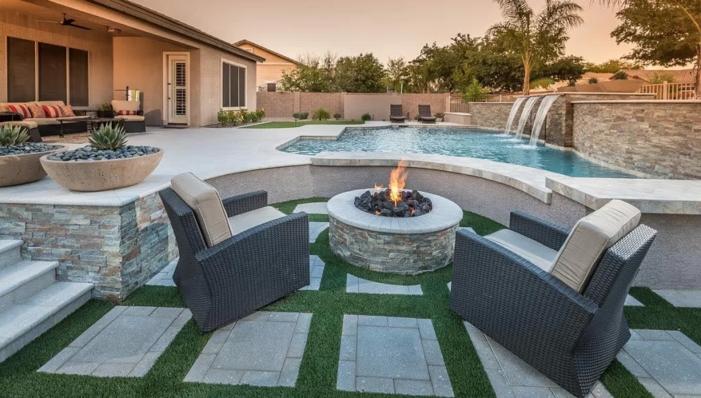 Gallery image 3 — retaining wall installation Paradise Valley