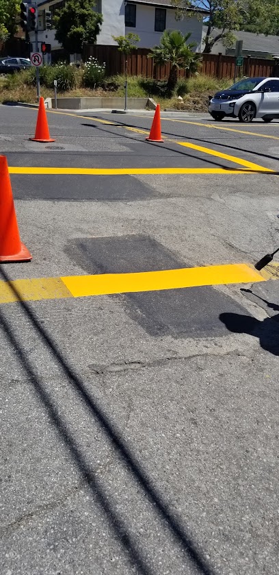 Gallery image 2 — wheel stop installation California