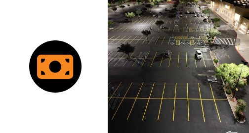 Gallery image 8 — parking lot re-striping Phoenix Striping