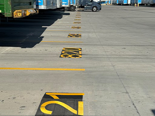 parking lot re-striping Phoenix Striping