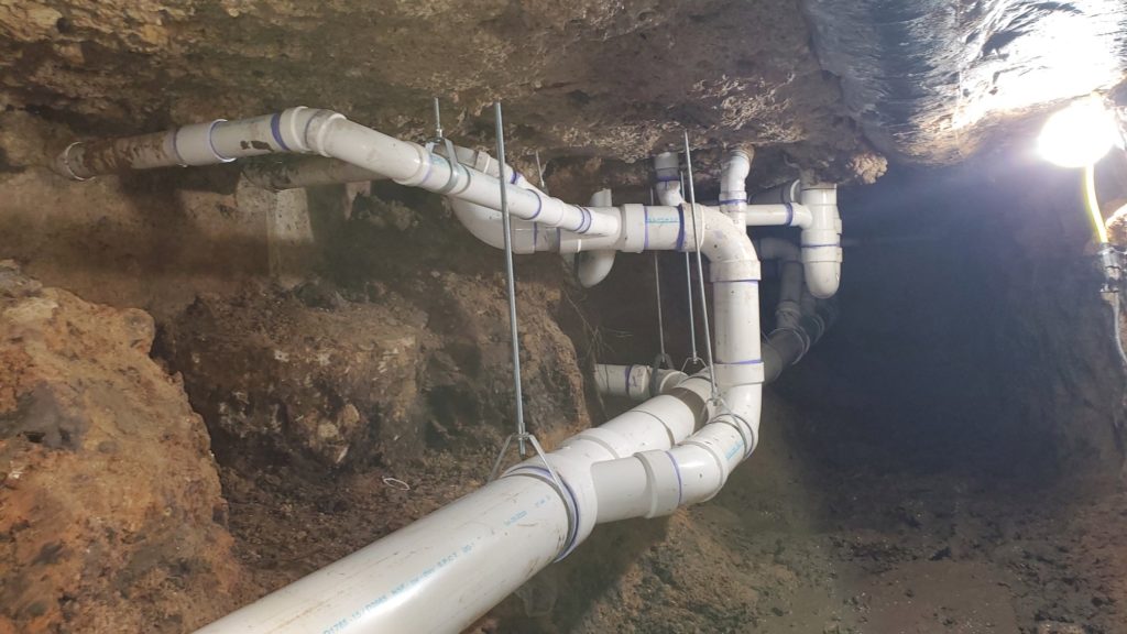 Gallery image 1 — under slab plumbing repair Houston