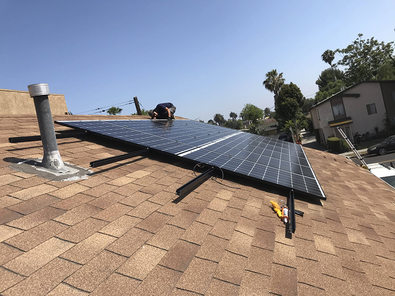 Gallery image 14 — solar panel installation Hidden Hills