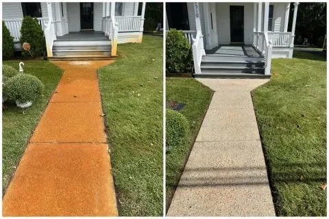 Gallery image 9 — rust removal Protech Pressure Washing