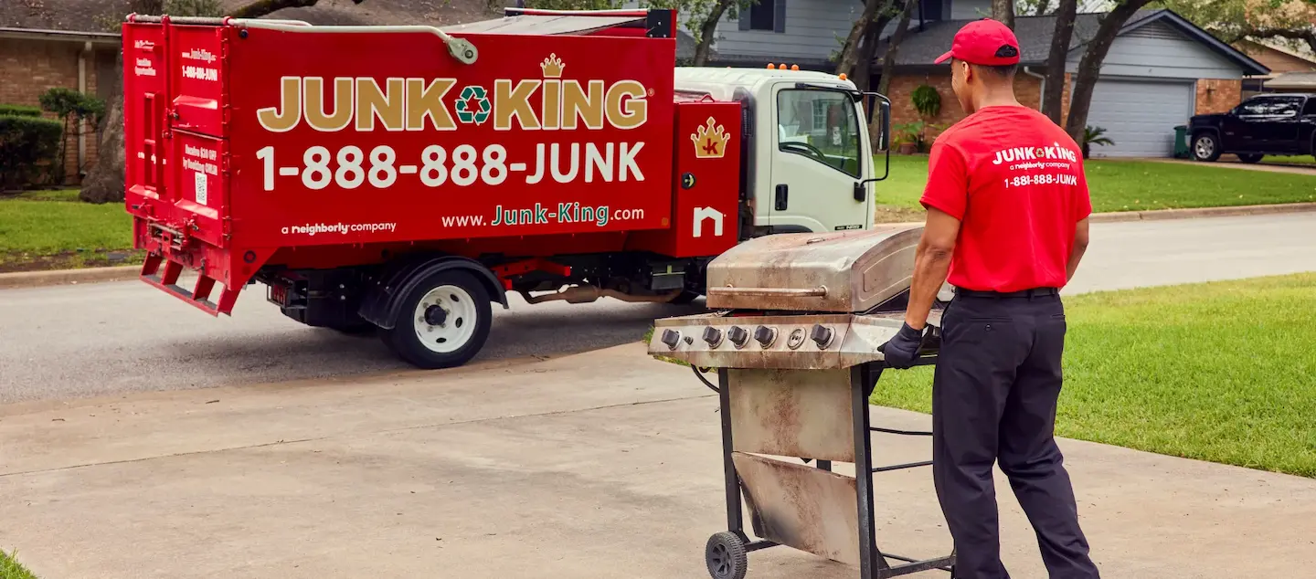 eco friendly junk hauling Junk King Irving