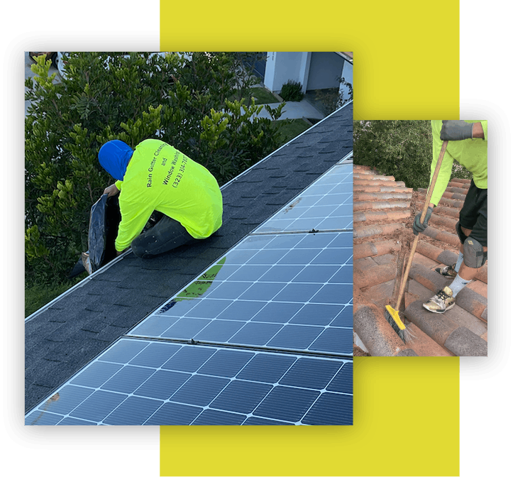 commercial gutter cleaning Los Angeles