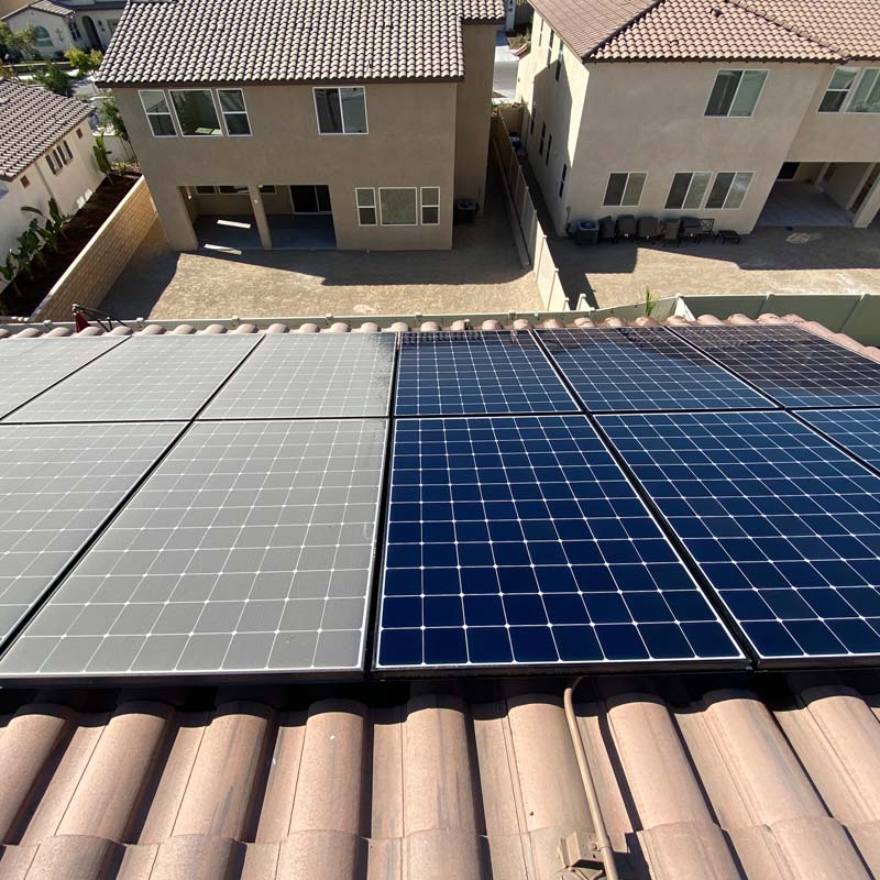 Gallery image 7 — dirty solar panel cleaning service Beverly Hills