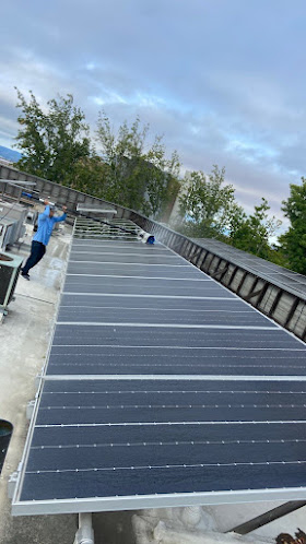 Gallery image 4 — dirty solar panel cleaning service Beverly Hills