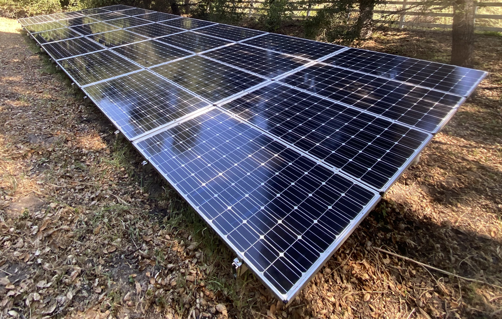 Gallery image 3 — dirty solar panel cleaning service Beverly Hills