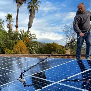 Gallery image 8 — dirty solar panel cleaning service Beverly Hills