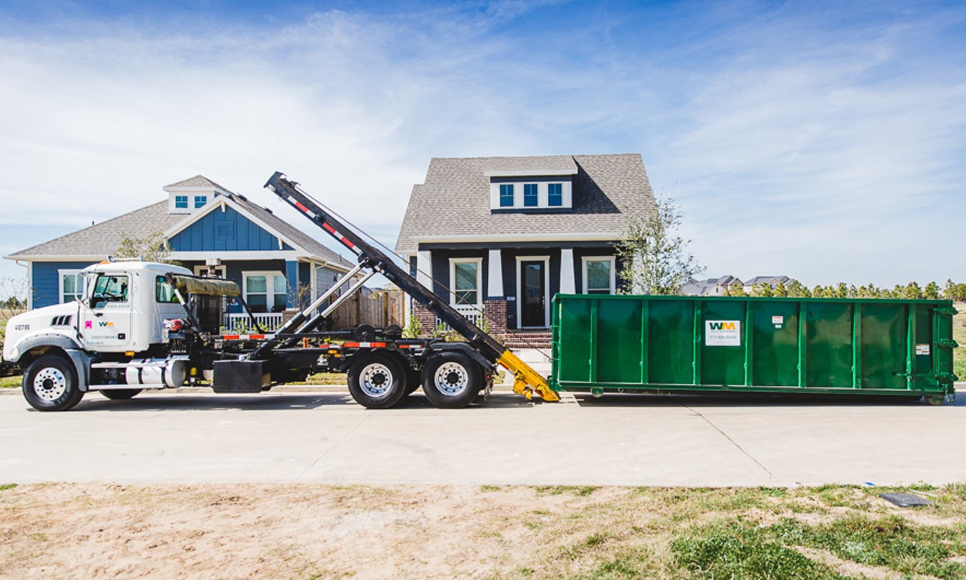 Gallery image 1 — construction dumpster Garland