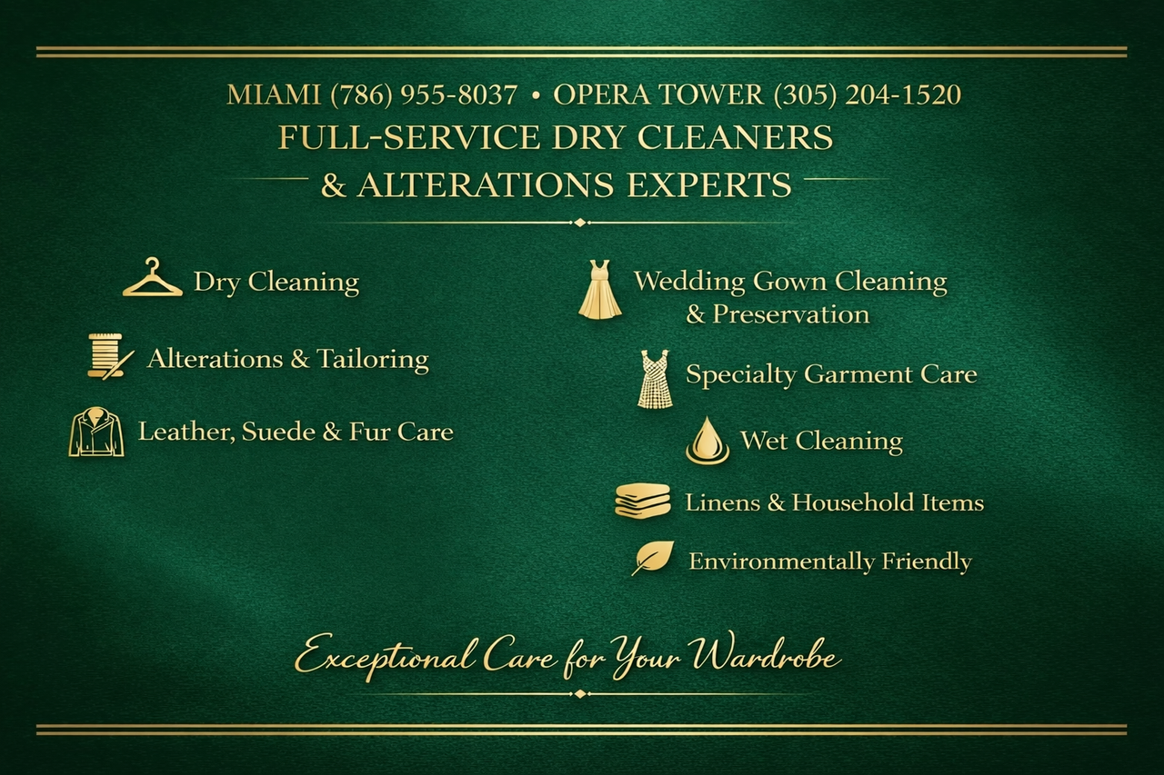 affordable dry cleaning packages Miami