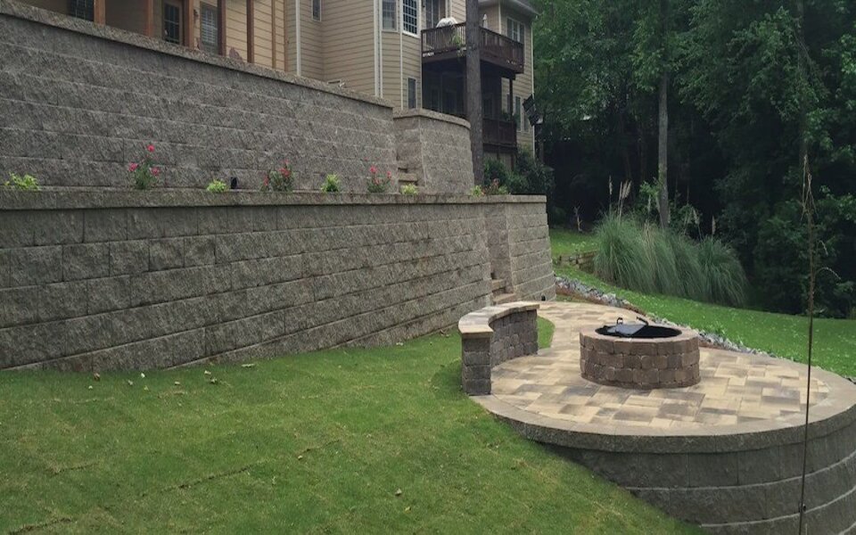 Gallery image 1 — retaining wall contractor near me