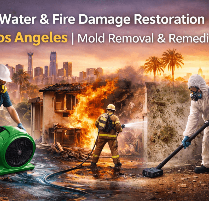 water damage restoration in Santa Clarita