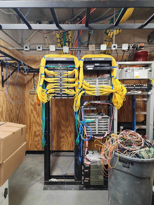 Gallery image 2 — commercial cabling infrastructure Garland