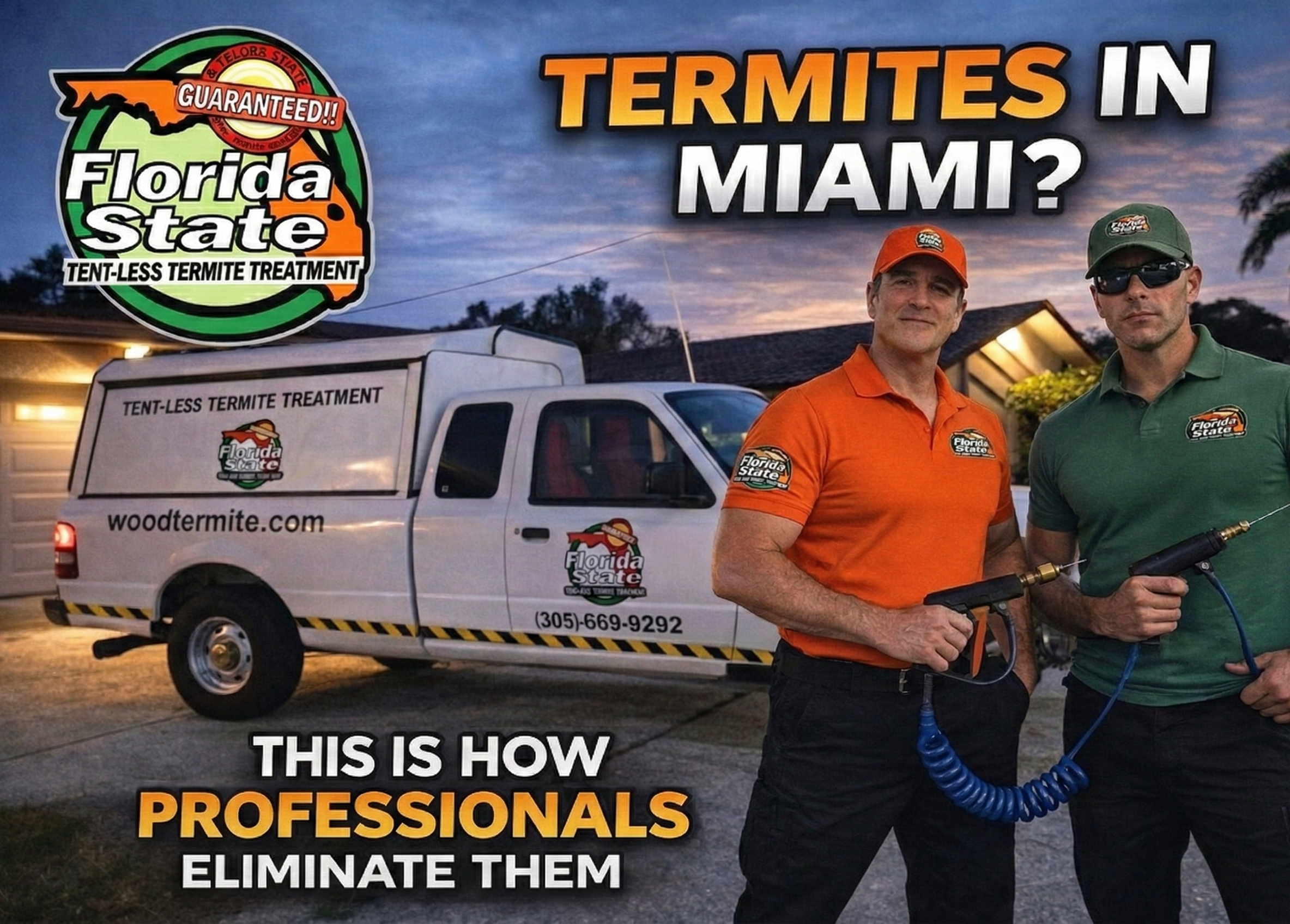 eco-friendly termite treatment Florida State Tent-less Termite Treatment