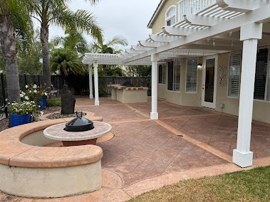 Gallery image 3 — stamped concrete patio La Jolla