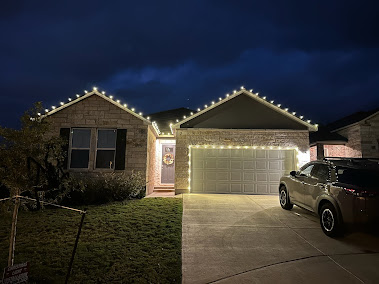 Gallery image 8 — holiday lighting installation Helotes