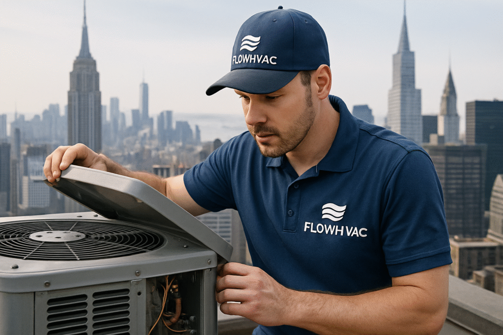 licensed HVAC technician Brooklyn