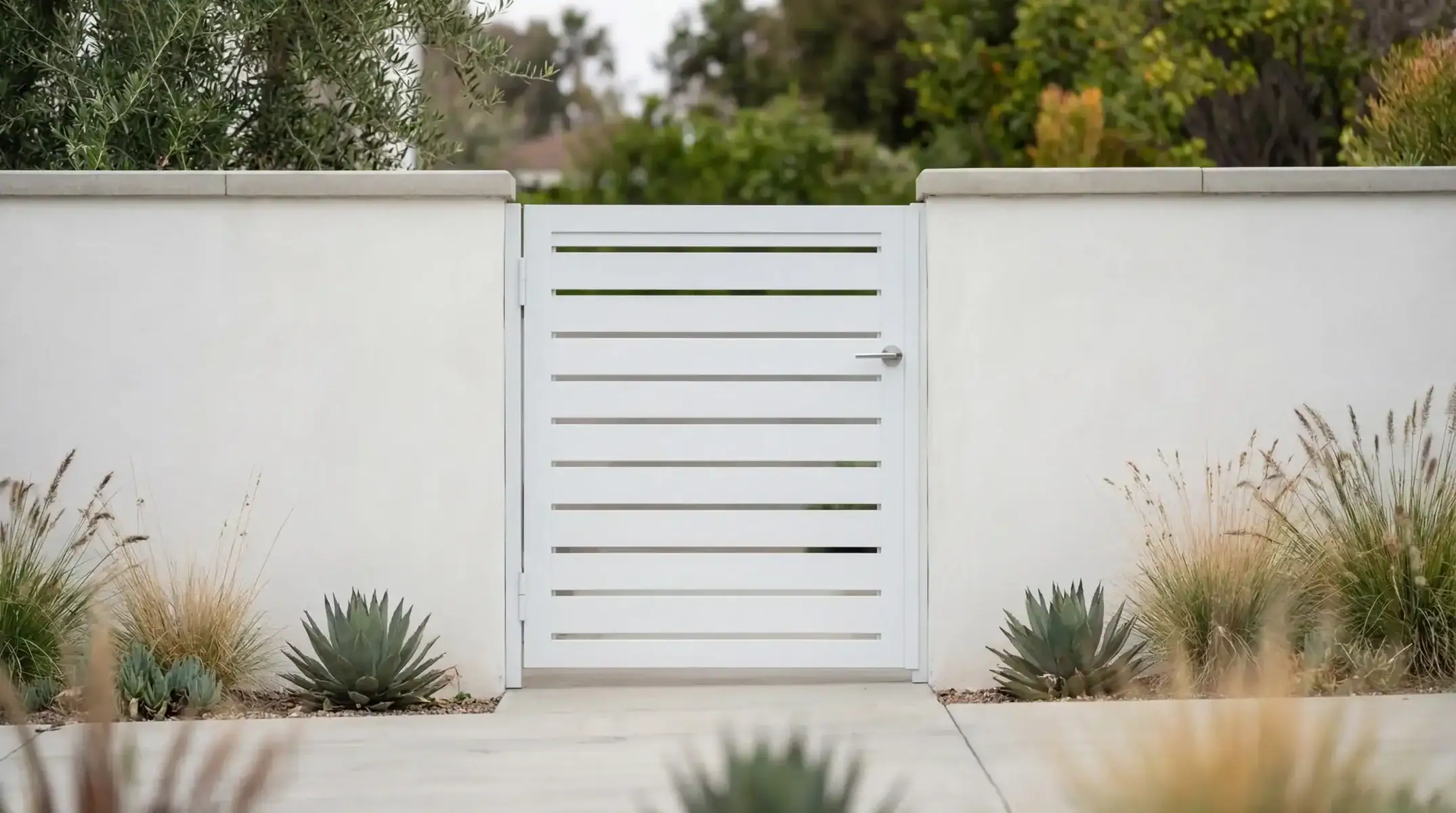 Gallery image 5 — custom aluminum gates Los Angeles