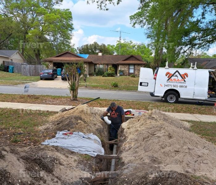 Gallery image 2 — affordable drain line replacement Central Florida