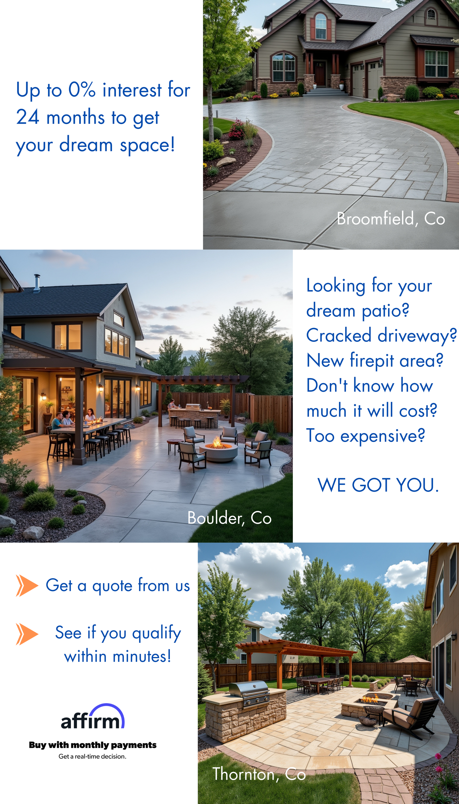 concrete steps and walkways Fusion Concrete LLC