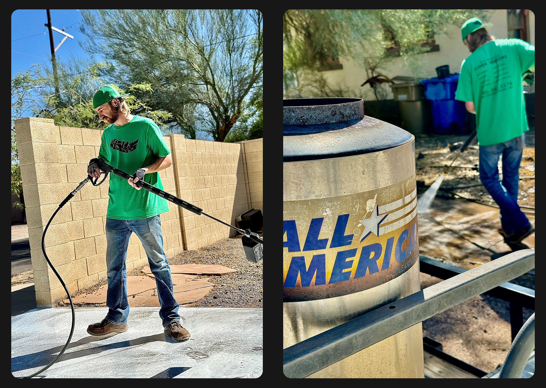 Gallery image 6 — curb appeal power washing Black Feather Power Washing