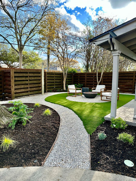 About yard transformation Dallas