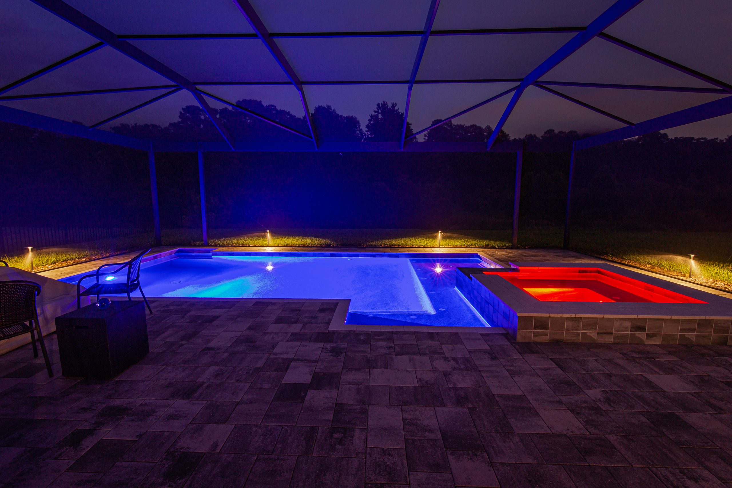 solar pool heating installation in Florida