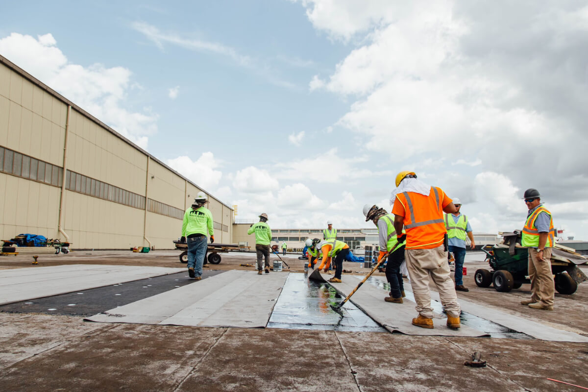 Gallery image 2 — affordable commercial roof maintenance Commercial Flat Roofing of Dallas