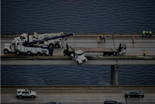 Gallery image 1 — commercial towing fleet Tampa Bay
