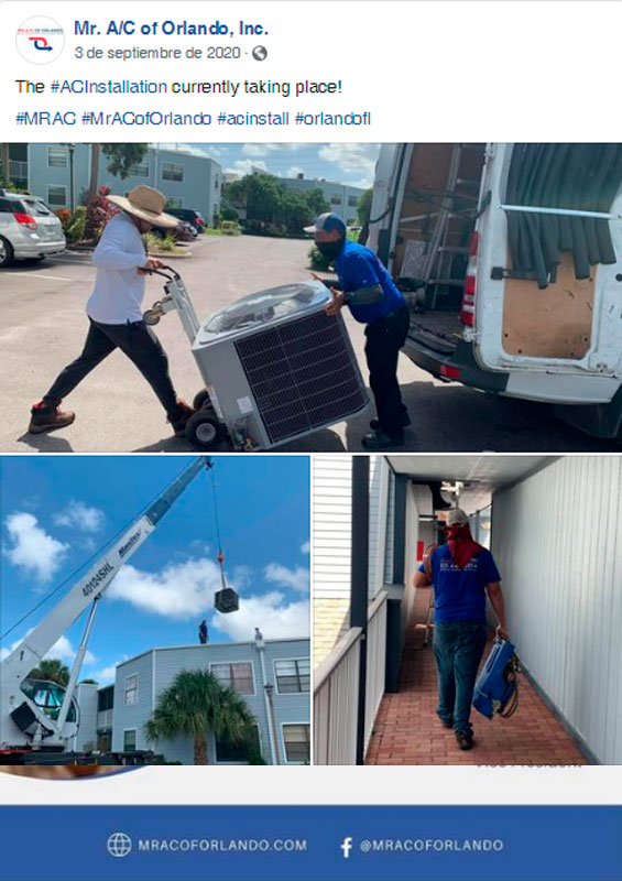 Gallery image 2 — preventative maintenance AC Orlando